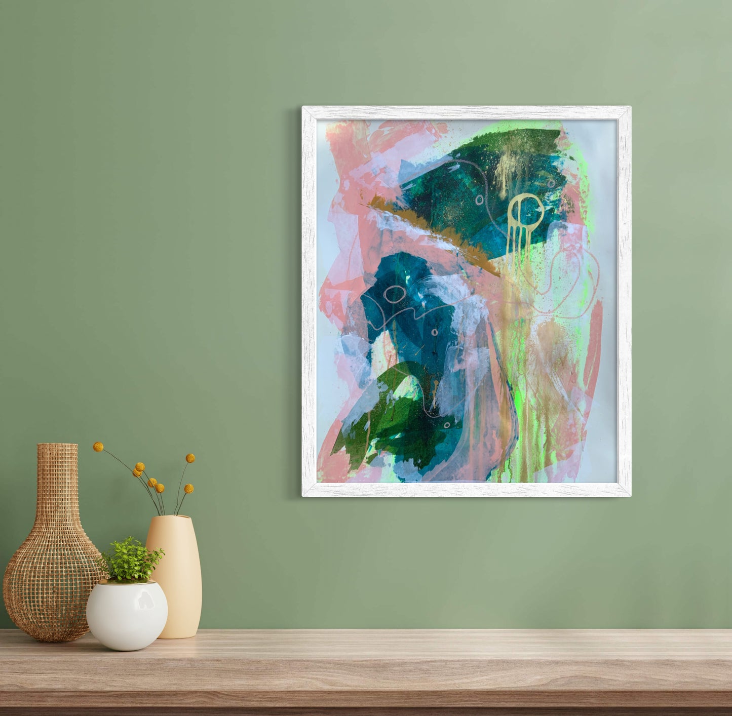 Calm - 24x29 - Acrylic Painting