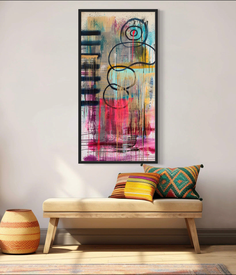 Candy - 64"x34" on Canvas